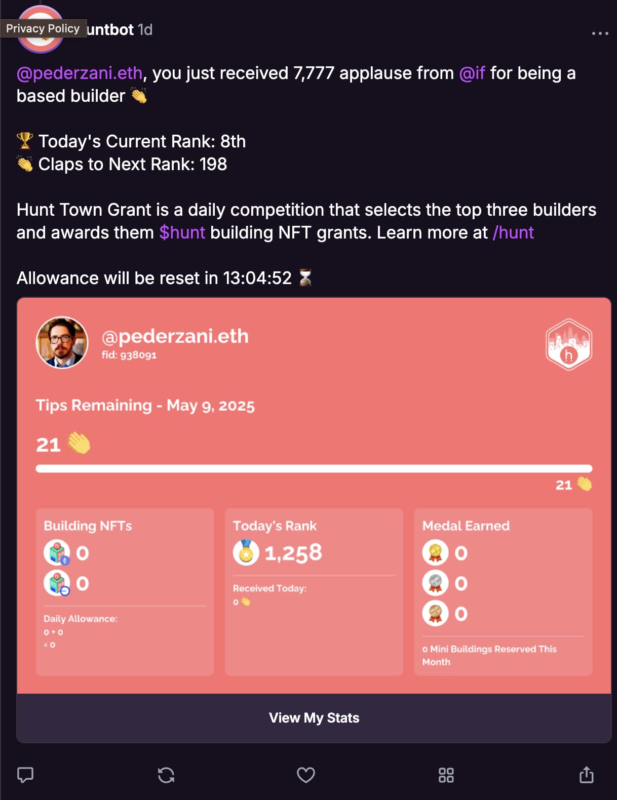 Hunt Tip screenshot 5
